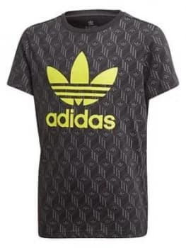 Image of Adidas Originals ChildrenS T-Shirt - Black