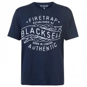 Image of Firetrap Blackseal XL Cypher T Shirt - Navy