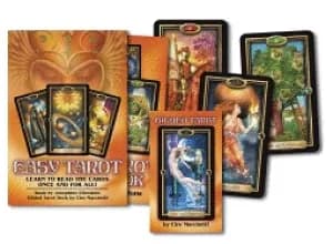 Image of easy tarot learn to read the cards once and for all