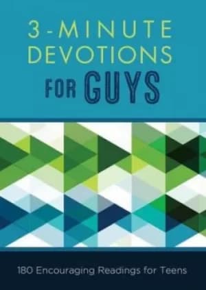 Image of 3-minute devotions for guys by April Frazier
