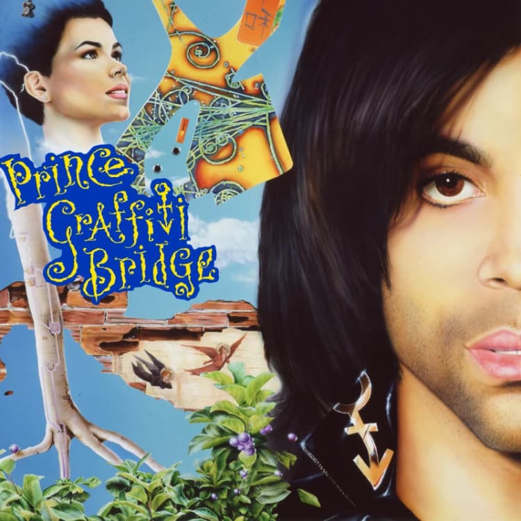 Image of Prince Graffiti Bridge 2LP Black unisex