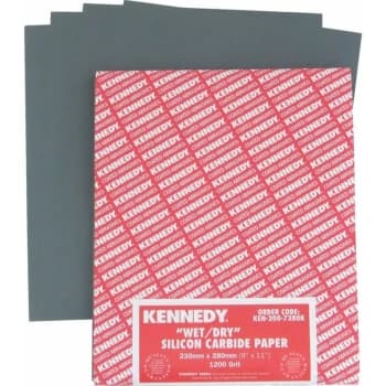 Image of Kennedy - 9'X11 Wet or Dry Paper Sheet Grade 150- you get 5
