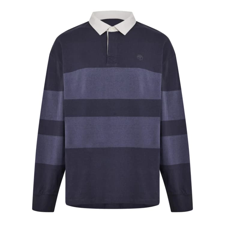 Image of Timberland Timb LS Stripe Polo Sn62 Black Pearl male S