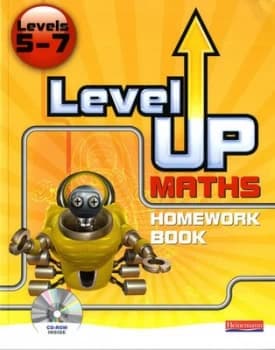 Image of Level up Maths Homework Book level 5-7 by Mr Greg Byrd Book