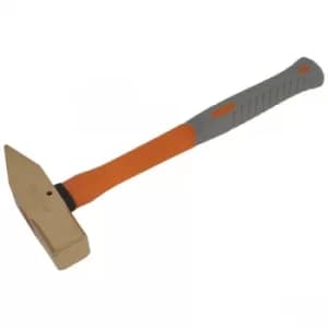 Image of Sealey NS079 Cross Pein Engineer's Hammer 2.2lb Non-Sparking