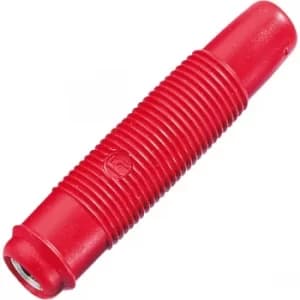 Image of SKS Hirschmann 935980063 4mm KUN 30 Socket DC 16A Red