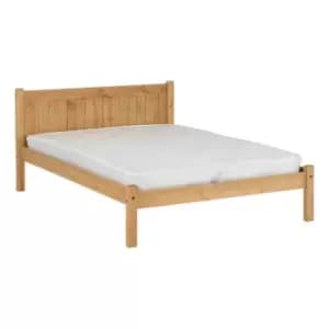 Image of Seconique Maya 4' Bed - Distressed Waxed Pine