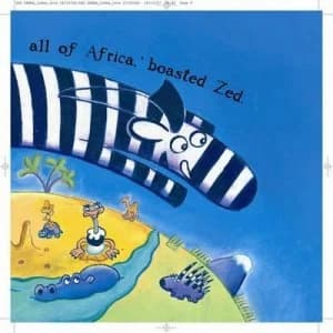 Image of Zed the Zebra by An Vrombaut Paperback