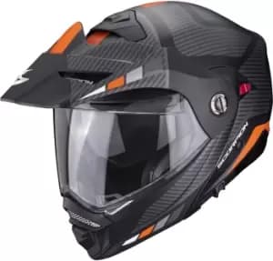 Image of Scorpion ADX-2 Camino Helmet, black-orange Size M black-orange, Size M