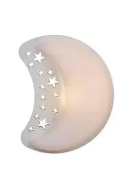 Image of Glow Moon Wall Lamp, White