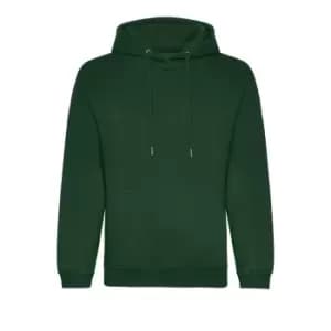 Image of Awdis Mens Organic Hoodie (3XL) (Bottle Green)
