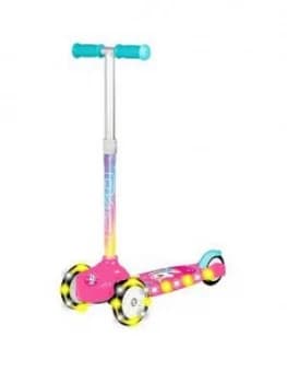 Image of Evo Unicorn Light Up Move N Groove Tri Scooter