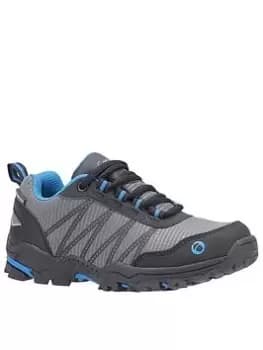 Image of Cotswold Littledean Lace Hiker Shoe - Blue Size 2.5 Older