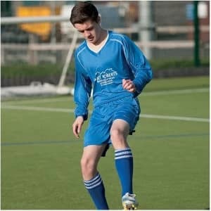 Image of Precision Marseille Shirt & Short Set 30-32 Royal/White