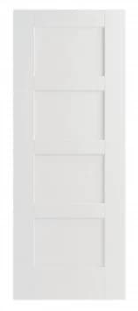Image of Wickes Marlow Softwood White Primed Internal Door - 1981 x 610mm