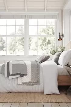 Image of 'Dashed Weave' Duvet Set