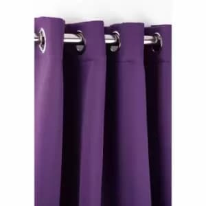 Image of Emma Barclay R.m. Eyelet Blackout Curtains Cali 46 X 72" Amethyst