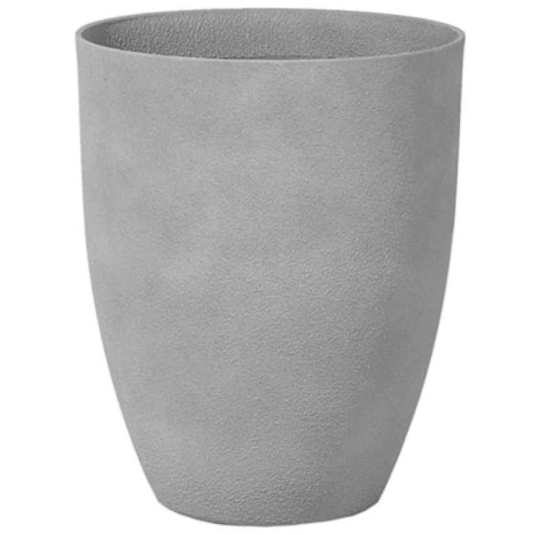 Image of Beliani Plant Pot Croton 43cm Light Grey