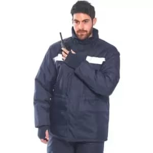 Image of Portwest - CS10NARM - sz M ColdStore Jacket - Navy - Navy