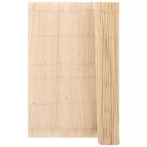 Image of Vidaxl - Willow Fence 3x1.2 m Brown