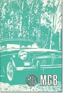 Image of MG MGB Tourer and GT : Owners' Handbook