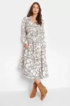 Image of Tall Long Sleeve Wrap Dress