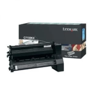 Image of Lexmark C7722KX Black Laser Toner Ink Cartridge