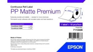 Image of Epson 7113428 printer label White Self-adhesive printer label