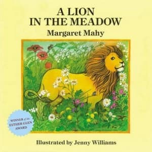 Image of A Lion in the Meadow by Magraret Mahy Hardback