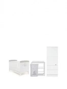 Image of Disney Baby Obaby Dumbo 3 Piece Nursery Furniture Set - Little One, Grey