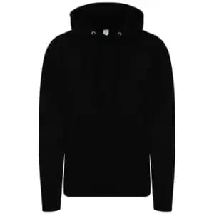 Image of AWDis Womens/Ladies Girlie College Hoodie (M) (Deep Black)