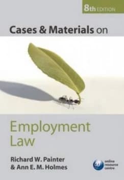 Image of Cases and Materials on Employment Law by Richard Painter Paperback
