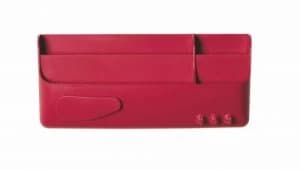 Image of Bi-Office Magnetic Smart Accessory Box Red