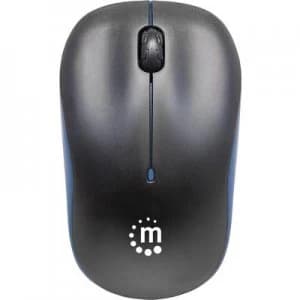 Image of Manhattan Success Radio WiFi mouse Optical Black, Blue