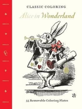 Image of Classic Coloring Alice in Wonderland Coloring Book by Abrams Noterie