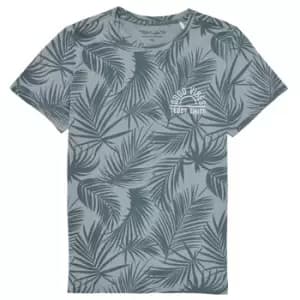 Image of Teddy Smith T-LUC boys's Childrens T shirt in Blue - Sizes 8 years,10 years,12 years,14 years
