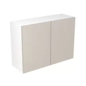 Image of KitchenKIT Slab 100cm Wall Unit - Gloss Light Grey