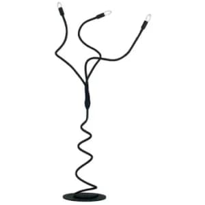 Image of Fan Europe LOVER 3 Light Floor Lamp Black 120x165cm