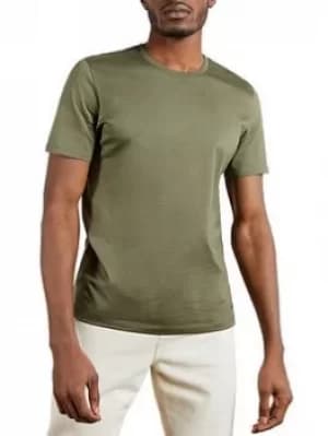 Image of Ted Baker Only T-Shirt, Khaki, Size 4, Men
