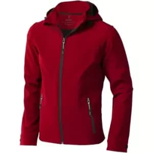 Image of Elevate Mens Langley Softshell Jacket (XXL) (Red)