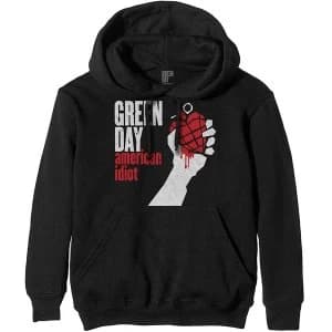 Image of Green Day - American Idiot Unisex Large Hoodie - Black