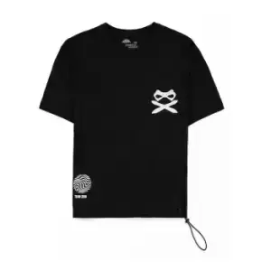 Image of Universal Umbrella Academy Hello Goodbye Number 4 Unisex Large T-Shirt - Black