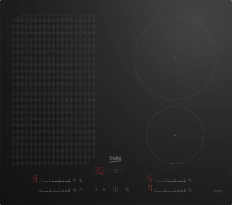 Image of Beko HII64760UFT 60cm Induction Hob - Black
