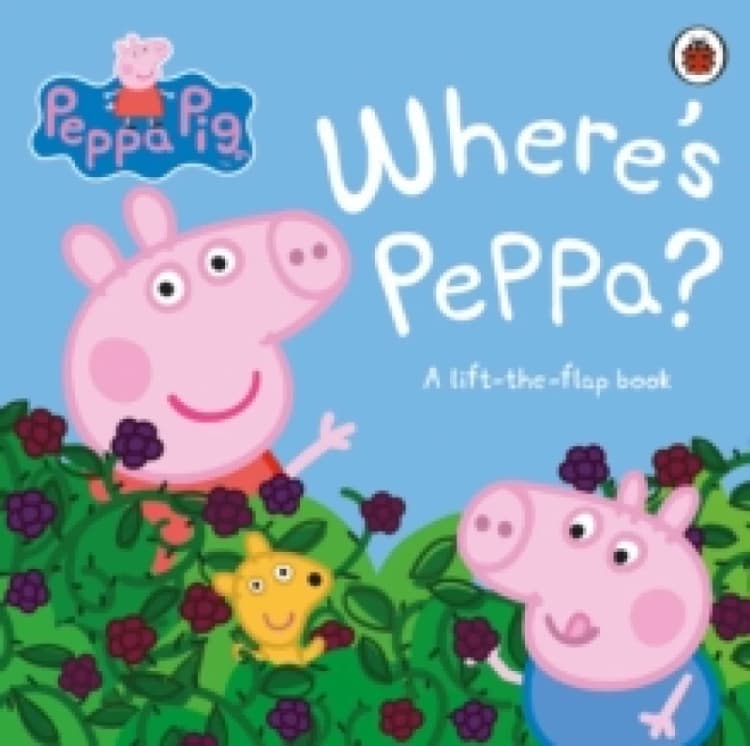 Image of Peppa Pig Peppa Pig: Where's Peppa? Book Multi unisex