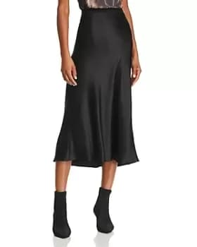 Image of Anine Bing Bar Silk Skirt