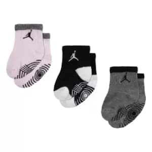 Image of Air Jordan AJ1 Ankle 3Pk Bb99 - Pink