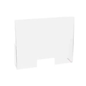 Image of ExaClair Freestanding Protection Screen ExaScreen 80458D Transparent Acrylic 950 x 680mm Pack of 5