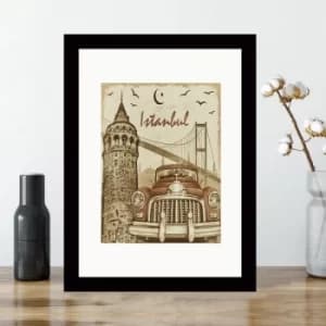 Image of SC321535403 Multicolor Decorative Framed MDF Painting