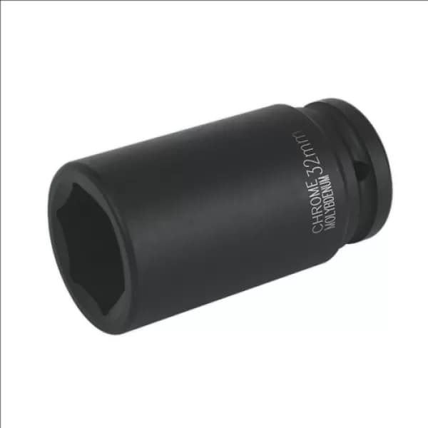 Image of Genuine SEALEY IS3432D Impact Socket 32mm Deep 3/4Sq Drive