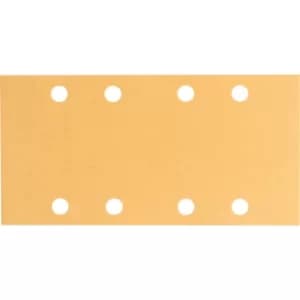 Image of Bosch Punched Hook and Loop Sanding Sheets 93mm x 186mm 120g Pack of 10